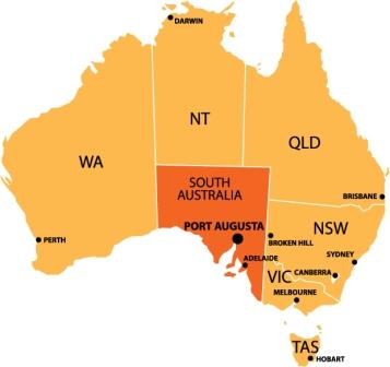 Flinders Outback Location Map