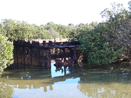 Old Port Augusta Barge Now